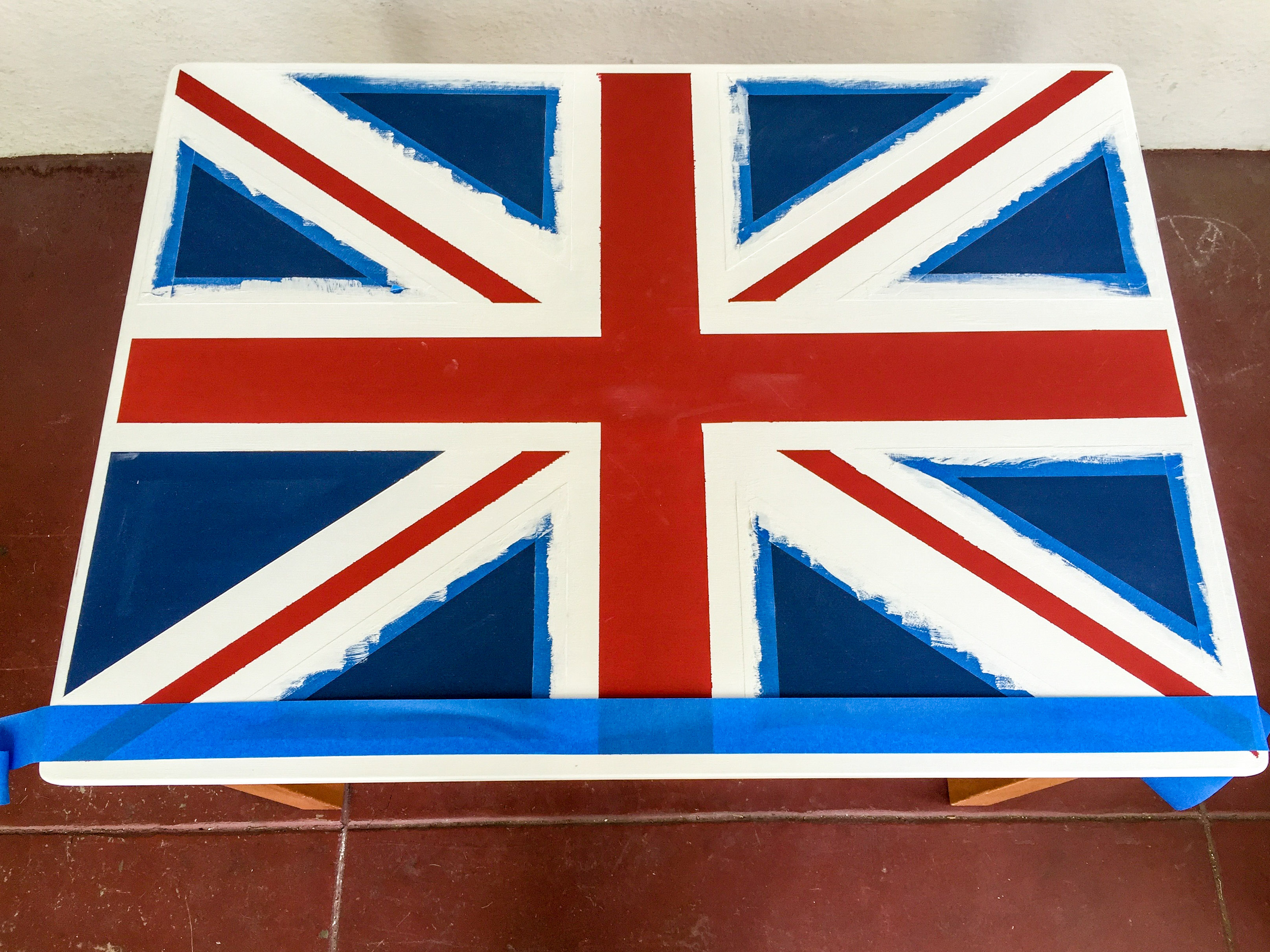 DIY Union Jack Play Table! Part 1… HilaryStyle
