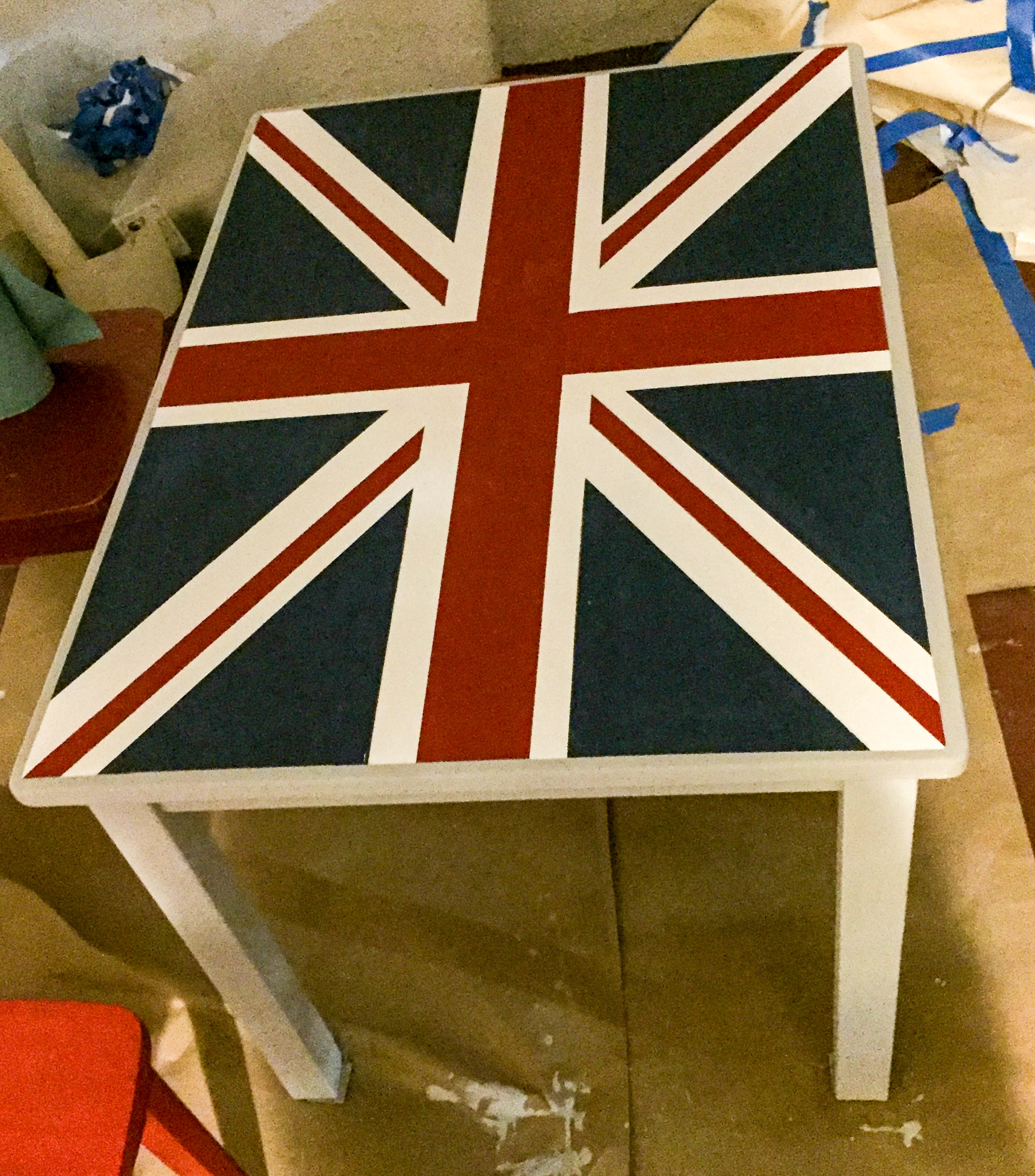 DIY Union Jack Play Table! Part 1… HilaryStyle