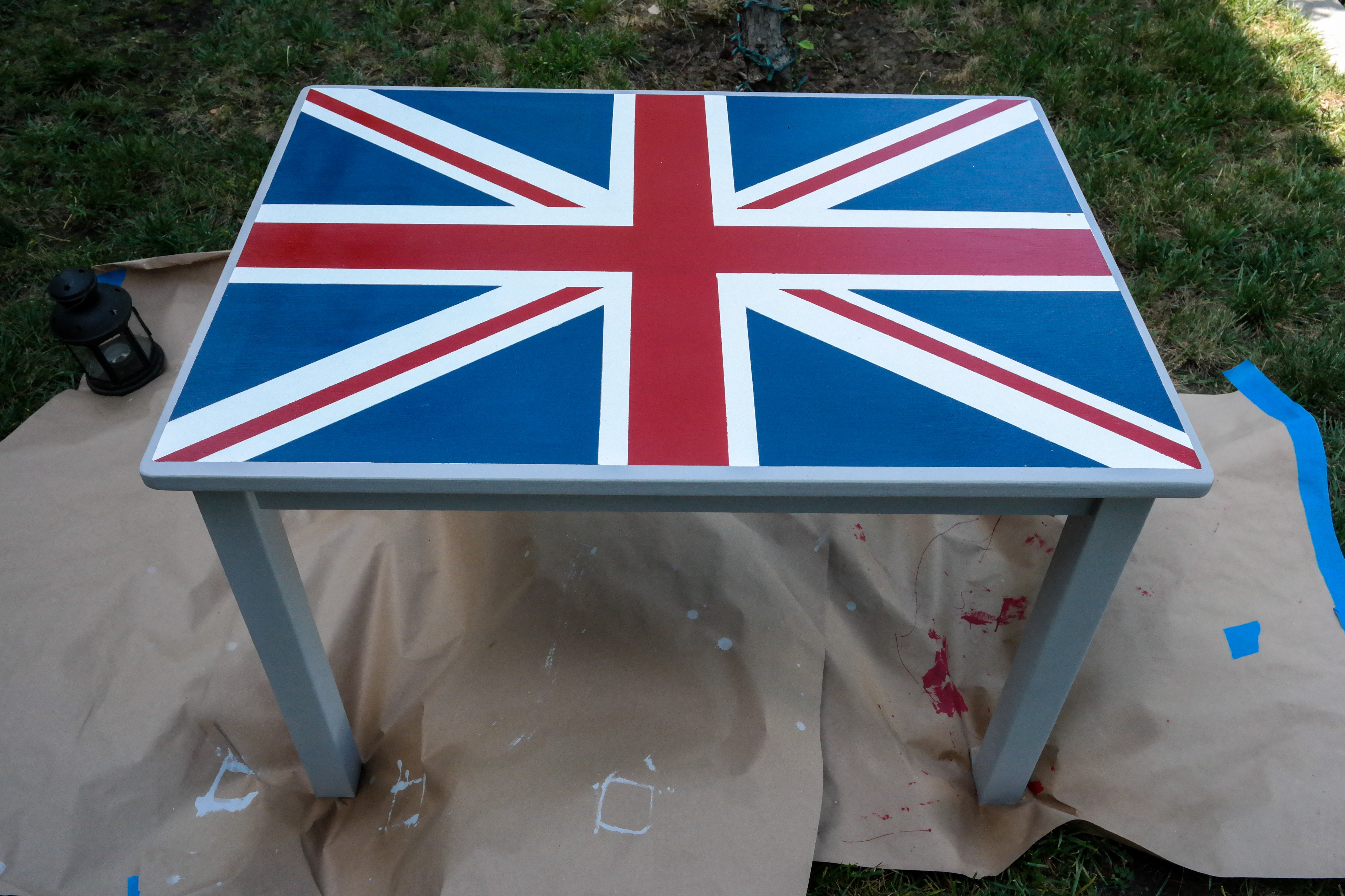 DIY Union Jack Play Table! Part 1… HilaryStyle