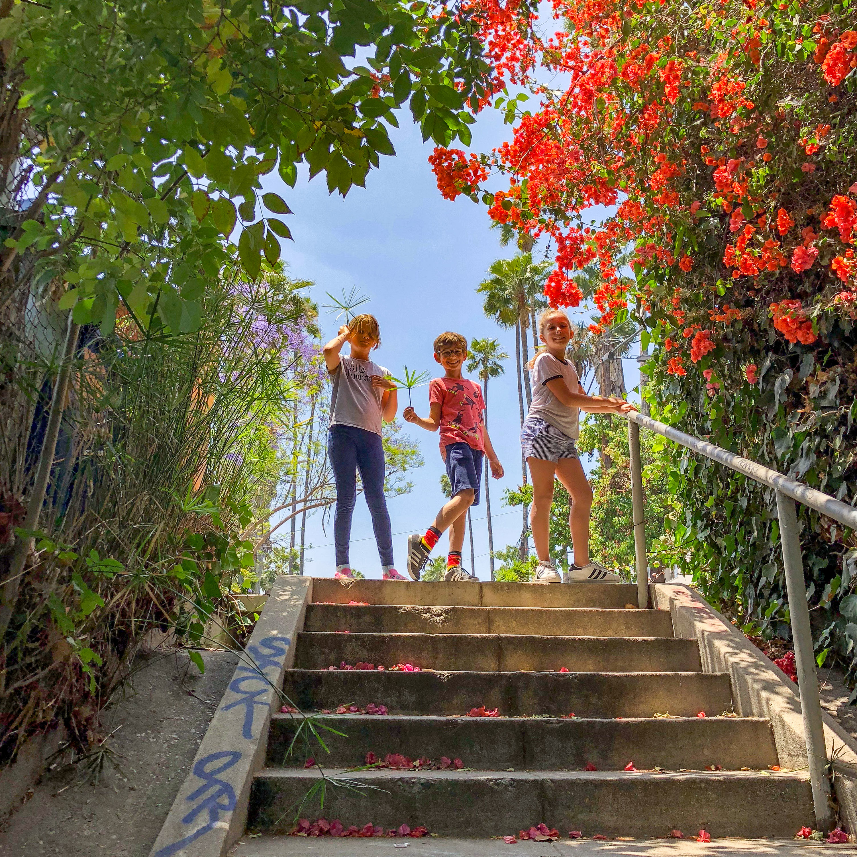 Micheltorena Stairs Silver Lake Los Angeles California HilaryStyle